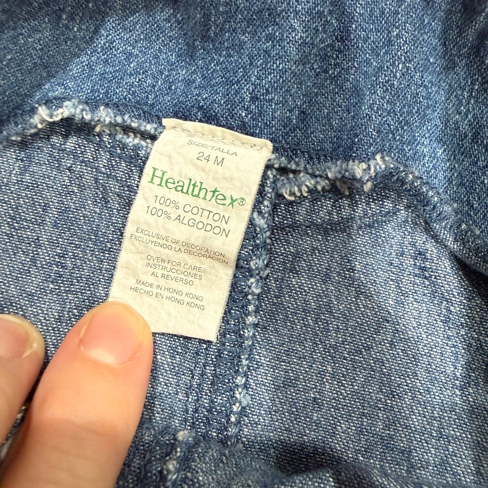 Vintage Healthtex Blue Denim Overalls - Picture 2 of 4